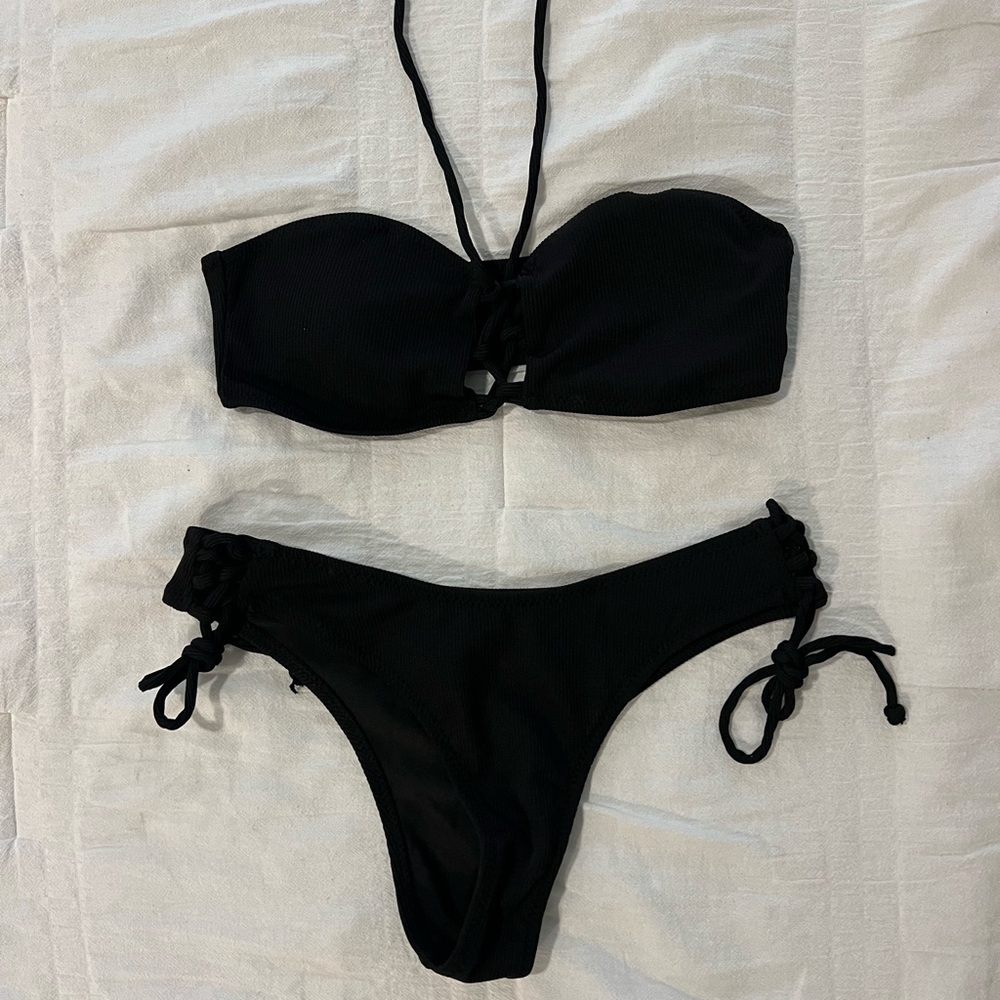 Timeless Black Bikini Swimwear Set